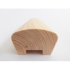 Crown Grooved Handrail 50mm x 75mm